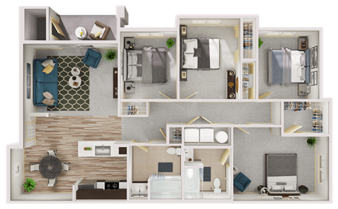 14615 Madison Way 1-5 Beds Apartment, Affordable for Rent - Photo Gallery 17